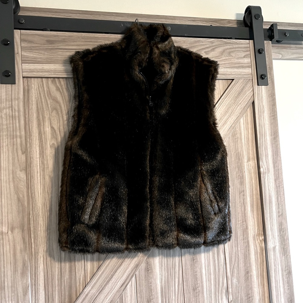 Reversible Faux Fur Vest